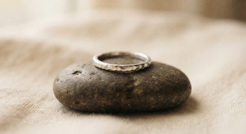 Bague jonc Rivière